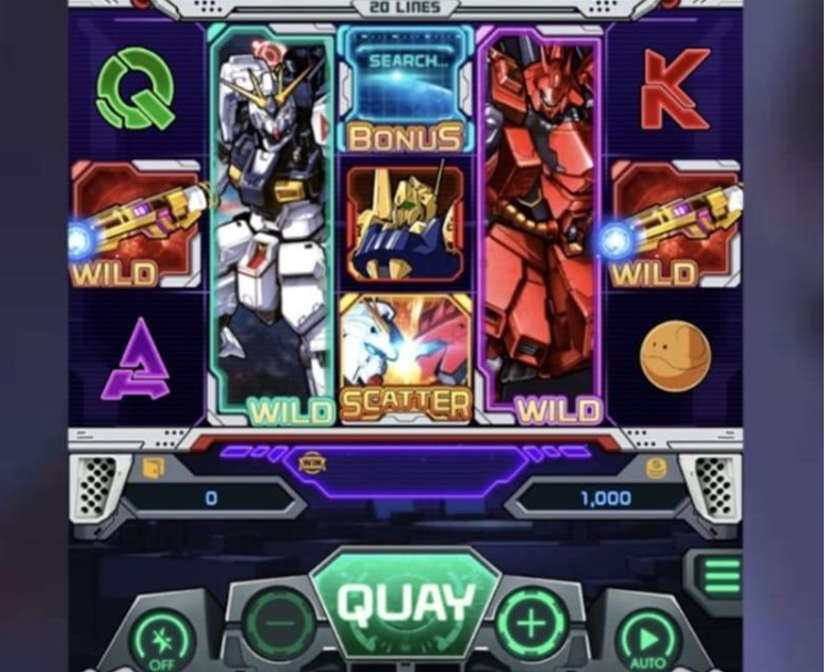 Thủ thuật chơi dễ trúng trong game Gundam Slot