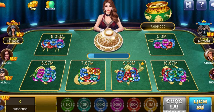 Cách chơi chi tiết của game Bầu Cua online
